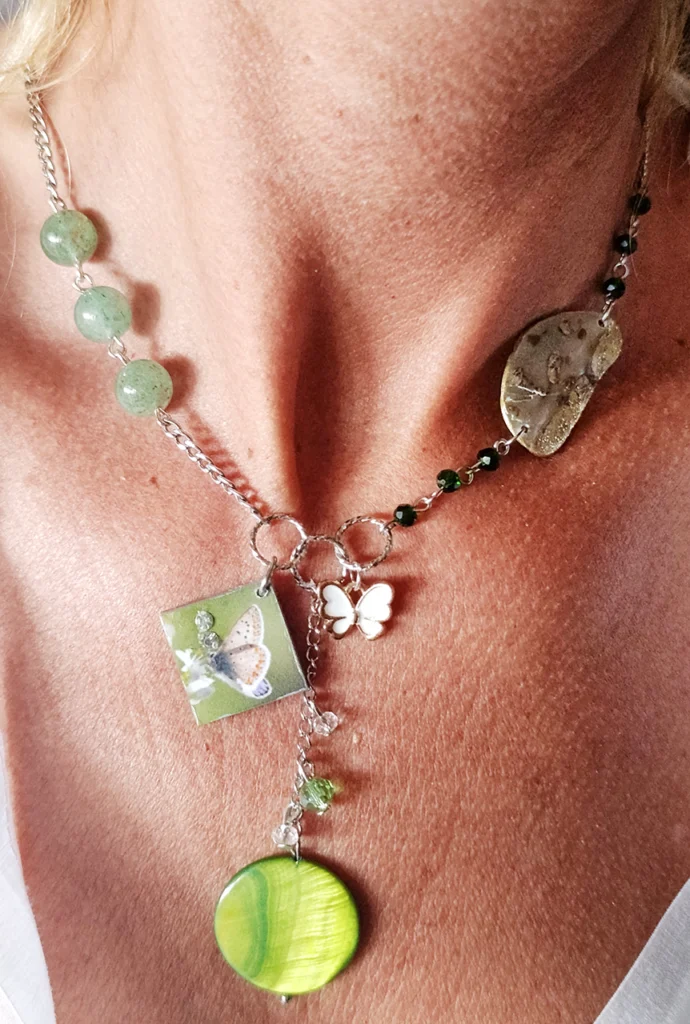 collana farfalla charm farfalla